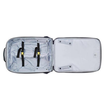 Delsey Parvis Plus 2 w 1 grafitowy plecak i torba na laptopa 55 cm 17.3"