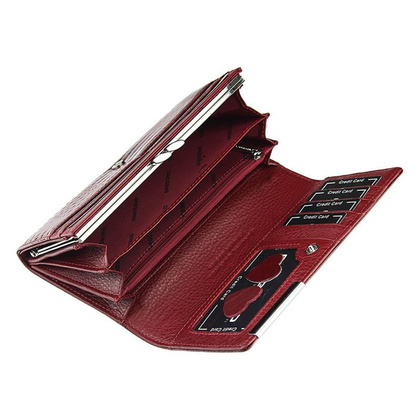 Portfel damski skórzany PELLUCCI GF100 Czarny