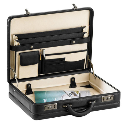 NESESER teczka na na dokumenty KEMER 266501 Czarna