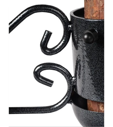 Stojak CHOINKOWY METALOWY czarny pod choinkę podstawka drzewko