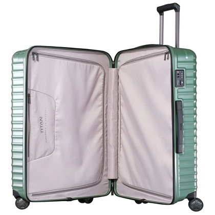 Duża walizka TITAN LITRON 700244-80 Zielona
