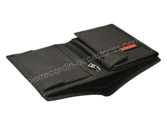 Portfel męski skórzany PIERRE CARDIN TILAK28 326 RFID Czarny