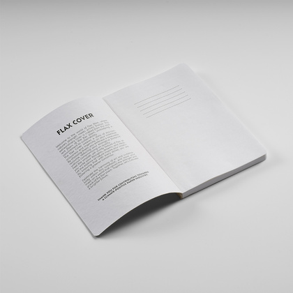 Poe Notatnik A5 z papieru recyklingowego 80 gsm