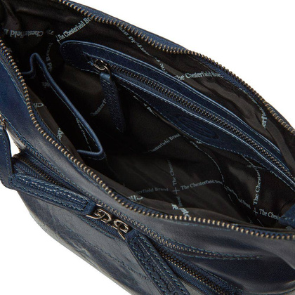 Torebka damska skórzana na ramię Granatowa - min. zamówienie 20 / 50 / 100 szt.