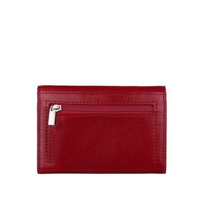Czerwony damski portfel skórzany Canaletto – elegancja i funkcjonalność na co dzień PD1203cs165