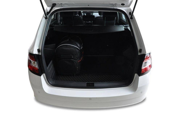 SKODA FABIA KOMBI 2014+ TORBY DO BAGAŻNIKA 5 SZT KJUST