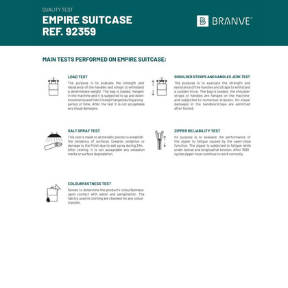 EMPIRE SUITCASE II. Teczka Executive z poliamidowej skóry na laptopa 15.6"
