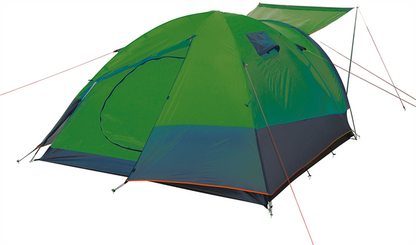 Namiot Rio Grande 3 osobowy Limonkowy