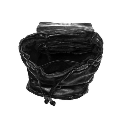 Plecak z miejscem na smartfon Czarny - min. zamówienie 20 / 50 / 100 szt.