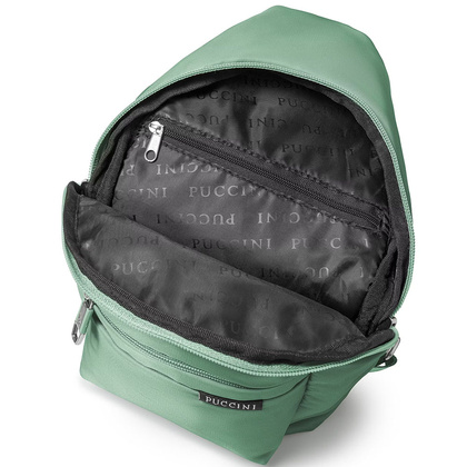 Plecak z jedną szelką PUCCINI ACTIVE COLLECTION TM243 5C Zielony