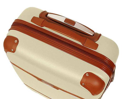 Mała kabinowa walizka DIELLE 160 Beżowa