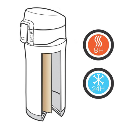 Miedziany kubek termiczny 300 ml Swiss Peak Elite Czarny