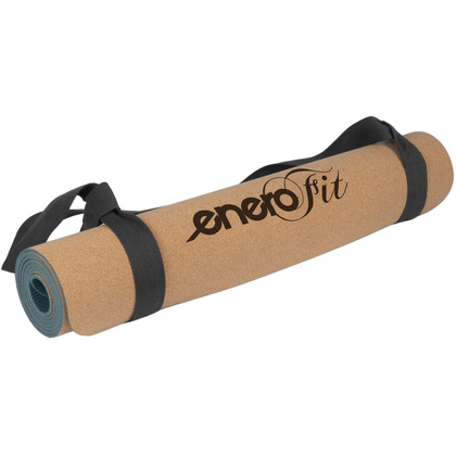 KORKOWA MATA DO ĆWICZEŃ JOGI 183x61x0.4CM ENERO FIT