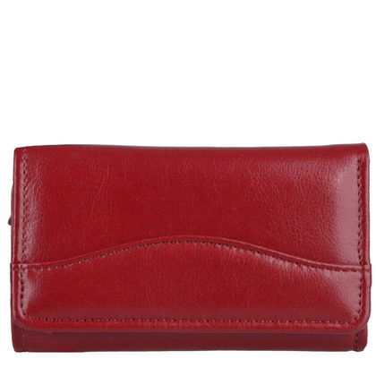 Portfel damski skórzany KEMER P14 Bordowy - min. zamówienie 20 / 50 / 100 szt.