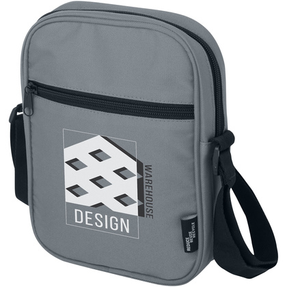 Byron torba na ramię o pojemności 2 l wykonana z materiałów z recyklingu z certyfikatem GRS