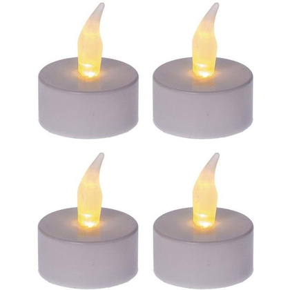 ZESTAW 4 ŚWIECZEK TEA LIGHT LED