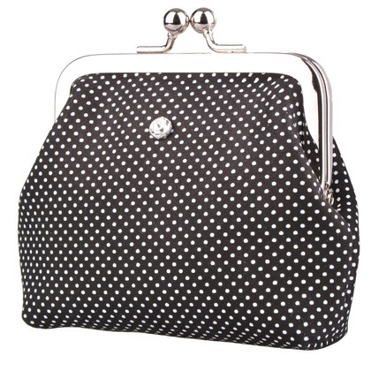 Bilonówka skórzana KEMER P 422 Czarny / Biały - min. zamówienie 20 / 50 / 100 szt.