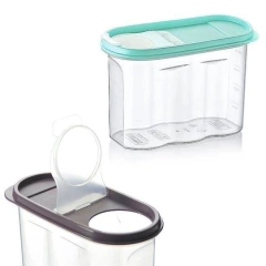 Pojemnik kuchenny na produkty sypkie z dozownikiem i miarką 1,2 l