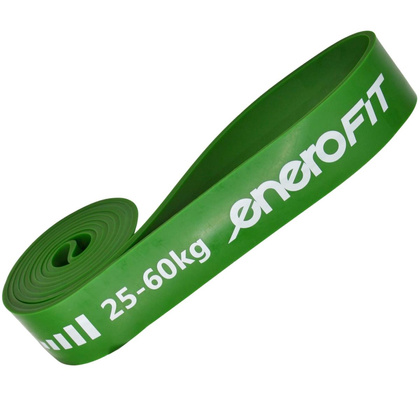 GUMA TAŚMA OPOROWA POWER BAND 25-60KG ZIELONA ENERO FIT