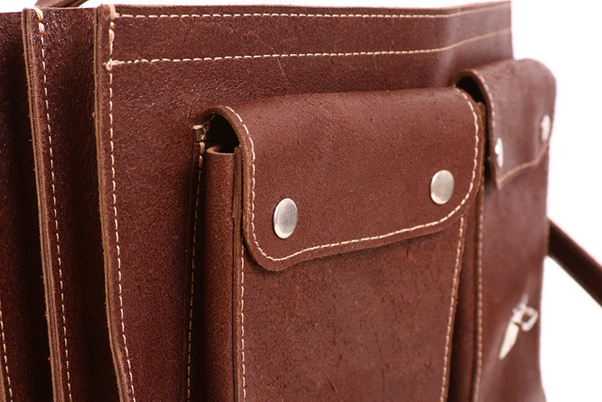 PROMO SET Torba TC12 Brązowa + Etui na laptop EPD1 Szare