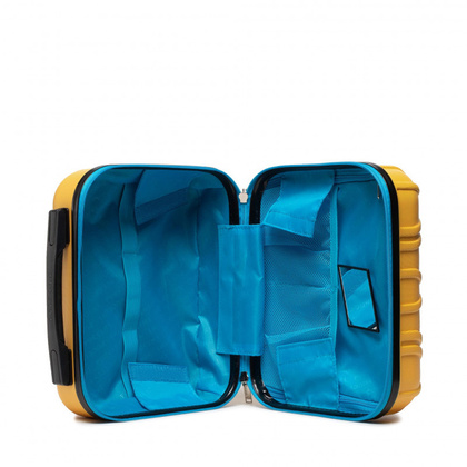 Kufer twardy PUCCINI CALIFORNIA ABSQM018 6C Żółty