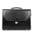 Skórzana teczka męska na laptopa czarna aktówka - Pavone Nero Marsala 2171 BL