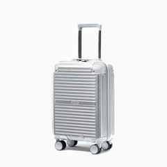 Mała kabinowa walizka PUCCINI DALLAS PC034C 4C Srebrna