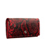 Duży czerwony portfel damski wąż RFID Canaletto PD1602s268