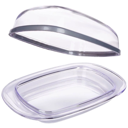 Maselnica maselniczka przezroczysta / pojemnik na masło z pokrywką