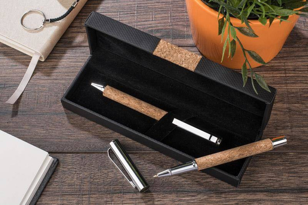 Zestaw piśmienniczy KANSAS 19647 Brązowy