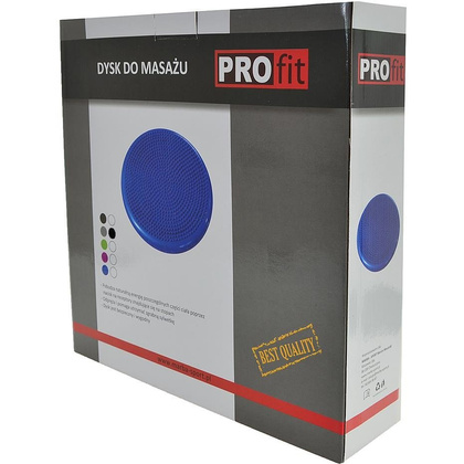 Dysk Pompowany Profit z masażem 33cm szary DK 2111