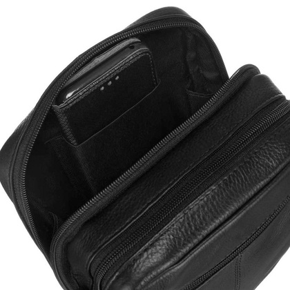 Listonoszka męska ze skóry naturalnej Peterson