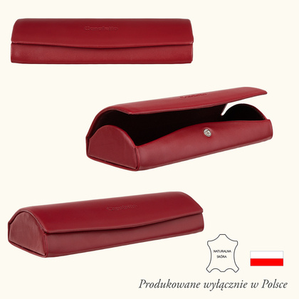 Etui na okulary Canaletto z naturalnej skóry licowej ED107s135