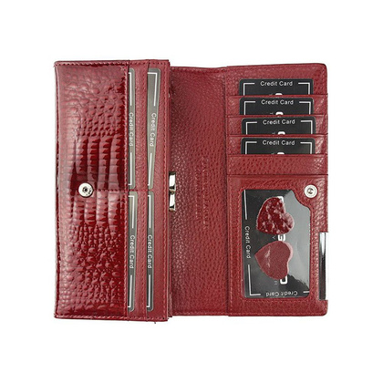 Portfel damski skórzany PELLUCCI GF100 Zielony