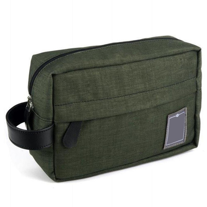 Kosmetyczka materiałowa KEMER SOLIER SK03 Zielona - min. zamówienie 20 / 50 / 100 szt.