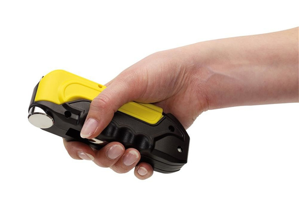 Narzędzie wielofunkcyjne, HINGED, czarny/żółty