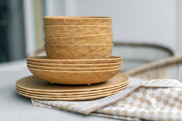 Talerz Club 220mm 4szt. desert sand 5006700