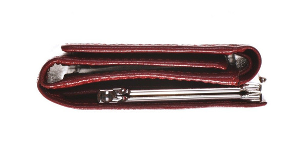 Portfel damski skórzany BELLUCCI D2 Bordowy - min. zamówienie 20 / 50 / 100 szt.