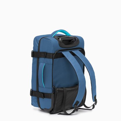 Mała kabinowa walizka / Plecak PUCCINI COLORADO EM50248C 7A Niebieska