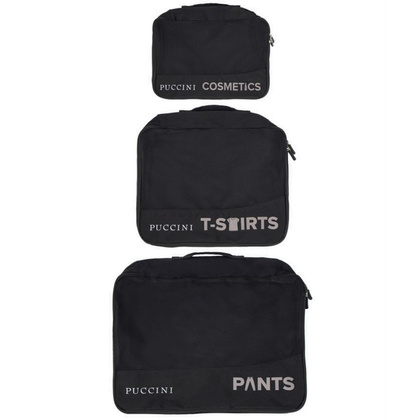 Organizer do walizki PUCCINI TO231 1 Czarny