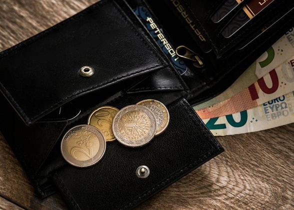 Portfel męski ze skóry naturalnej Peterson Czarny