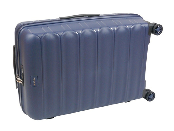 Walizka DIELLE 100 4k 66cm średnia granatowa PP z poszerzeniem