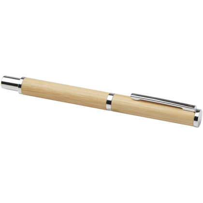 Apolys zestaw upominkowy obejmujący długopis bambusowy i pióro kulkowe