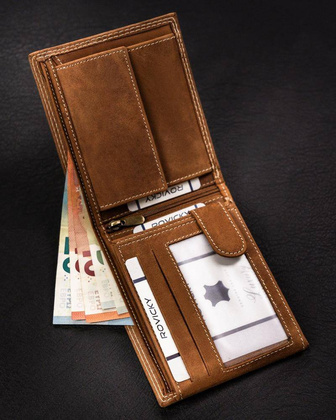 Portfel skórzany męski N992-CHM