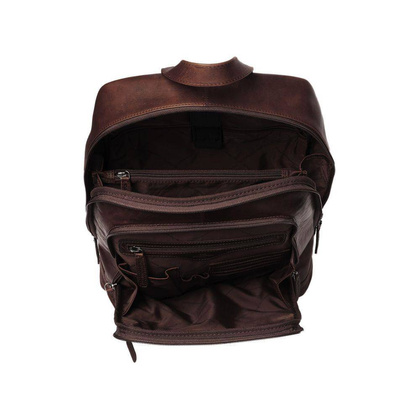 Plecak z miejscem na smartfon oraz laptop 14" Brązowy - min. zamówienie 20 / 50 / 100 szt.