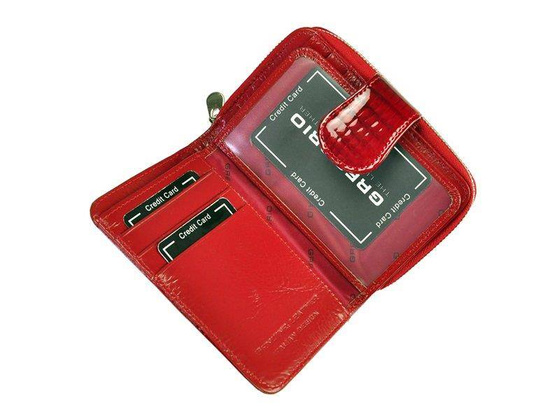 Portfel damski skórzany PELLUCCI GF115 Niebieski