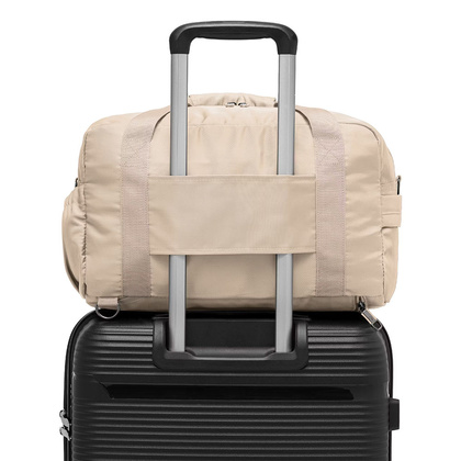 Torba podróżna z funkcją plecaka PUCCINI PACKSY TD247 6A Beżowa