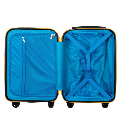 Mała kabinowa walizka PUCCINI CALIFORNIA ABS018C 6C Żółta