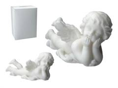 Aniołek leżący - alabaster grecki