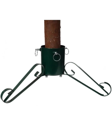 stojak CHOINKOWY CZARNY METALOWY pod choinkę drzewko z pojemnikiem